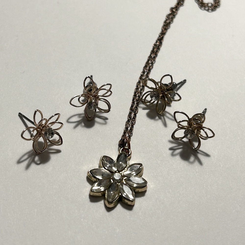 Necklace earring set